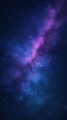 Wall Mural - Vibrant cosmic galaxy mobile wallpaper