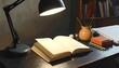 © Warda - Focused Study Environment with Open Book.