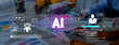 © InfiniteFlow - A diverse team collaborates on AI innovation using visual diagrams and technology. They engage in brainstorming and data analysis to solve complex problems effectively. Trope