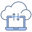 © suprihatin - Data Flow Blue Icon