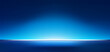 © Foxelle - Abstract gradient podium background. Neon, light and dark blue empty 3d studio backdrop. Clean scene for product presentation mockup template. Vector illustration.