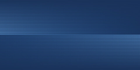 Navy blue abstract background with halftone wavy smooth pattern. Small spot light box. Curve line, cosmic galaxy space