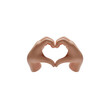 © Robiul - Human hands forming a heart shape isolated on transparent background