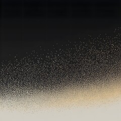 Canvas Print - Elegant Abstract Gradient Background in Beige and Brown Tones