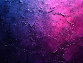 Canvas Print - Dark Blue Purple Grain Texture Gradient Background for Design Use