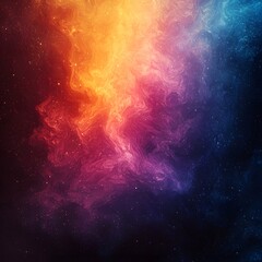 Canvas Print - Abstract Color Gradient Background in Orange, Purple, and Blue Shades
