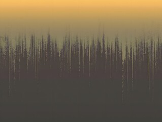 Canvas Print - Abstract Grainy Gradient Background with Gray and Golden Tones