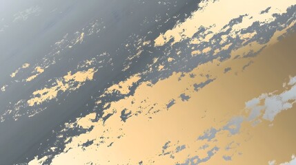 Canvas Print - Abstract Grainy Gradient Background with Beige and Gray Tones