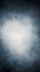 Canvas Print - Gray and Blue Gradient Background with Grainy Texture and Blur Effects