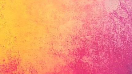 Canvas Print - Abstract Blurred Texture with Soft Pink and Yellow Gradient Background