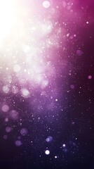 Canvas Print - Blurred Abstract Gradient of Purple and White on Dark Background