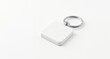 © Christhoper - Square Keychain Mockup with Metallic Ring