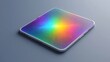 © Dekap - Colorful tablet device with a vibrant screen display showing a spectrum of colors beautifully rendered