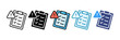 © amsyar - Risk Assessment Icon Set Multiple Style Collection
