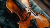 Vintage Violin on Velvet