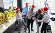 © ty - Business people are celebrating holiday in modern office drinking champagne and having fun in coworking. Merry Christmas and Happy New Year 2026