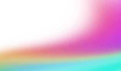 Wall Mural - Abstract glowing nebula and cosmic dust cloud with vibrant pink purple and teal hues