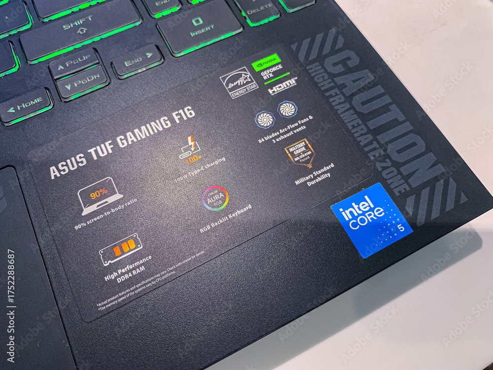 Fotografie Asus gaming laptop rtx graphics card models, asus gaming ...