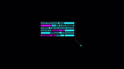 Wall Mural - Futuristic Interface: Downloading Process on Black Background