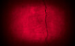 © Kamjana - Old wall texture cement black red  background abstract dark color design are light with white gradient background.