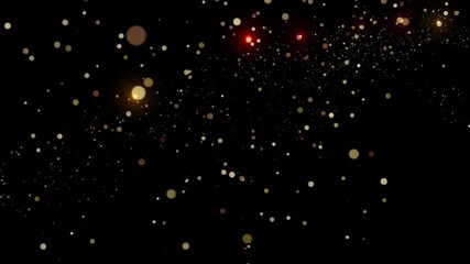 Wall Mural - glow christmas season transparent alpha particle transition