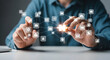 © Riski Digital Studio - Connecting digital puzzle piece for innovative business solutions now