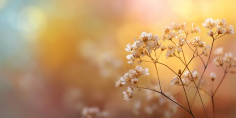 Wall Mural - Bright and Ethereal Background with Soft Light and Gentle Radiance for Creative Projects and Design Purposes