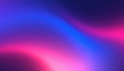 Wall Mural - Vibrant gradient flow of deep purple pink and electric blue hues abstract background