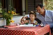 © ANTONIO - Family Fun: Dad and Son with Playdough