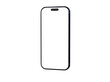 © vegefox.com - High-quality image of a modern smartphone with a blank screen, perfect for app presentations or website mockups.