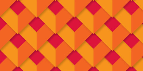 Illustration decoration colorful seamless material pattern square design.	