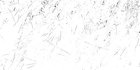 Wall Mural - Scratched Grunge Urban Background Texture Vector. Dust Overlay Distress Grainy Grungy Effect. Distressed Backdrop Vector Illustration. Isolated Black on White Background. EPS 10.