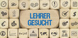 © magele-picture - Lehrer gesucht