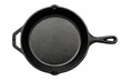 © adri - Overhead view of a black cast iron skillet