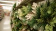 © Justlight - Medium shot of instore audio setup featuring calming background music with soft seasonal decorations enhancing the shopping atmosphere.