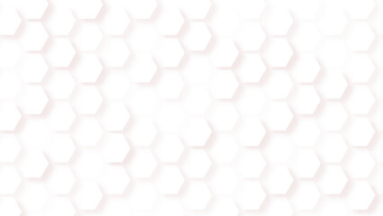 Wall Mural - Black honeycomb on a white background. Seamless texture. Hexagonal pattern  (cell, grid, honeycomb) texture background.