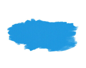 Wall Mural - Soft blue watercolor paint splash with smooth gradient and cloud-like texture on white background. Perfect for digital art, graphic design, and modern abstract backgrounds. Minimal artistic brush 