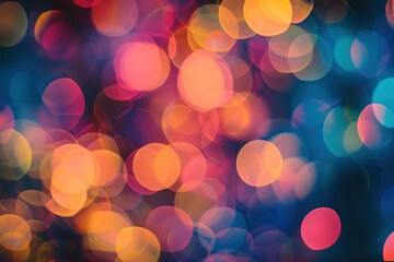 Wall Mural - Parade shaped pattern bokeh effect background light backgrounds purple.