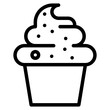 © Red Stripe - muffin cake icon