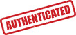 © Mahmud - Distressed rubber stamp with AUTHENTICATED text, confirming official validation and genuine item status