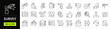 © SMUX - Survey Web Icon Set in Line Style. Collection of feedback Linear Icons, Including question, opinion, satisfaction, opinion, research, review, satisfaction, task, poll, answer and More. Editable Stroke