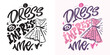 © jane55 - Funny hand drawn doodle lettering quote about style, outfit, clothes. Lettering for t-shirt design, mug print, bag print, clothes fashion. 100% hand drawn vector image.