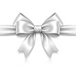 © Kambing - Elegant White Ribbon Bow.