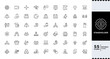 © RKvenom - Pixel Perfect, Stakeholder web line icons set. Stakeholder outline icons with editable stroke collection. Includes Project, Growth, Investor, Report, Presentation,