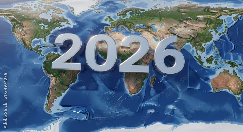 World Map And Year 2026 Of The World Map With The Year 1000 F 1754974276 