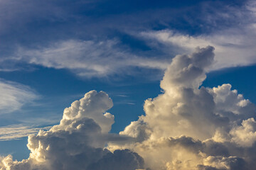 Wall Mural - beautiful sky and clouds