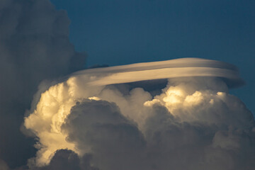 Wall Mural - beautiful sky and clouds