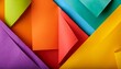 © Jazlyn - Abstract Geometric Bright Colored Paper Background