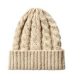 © Rawpixel.com - PNG Cozy knitted beige winter hat