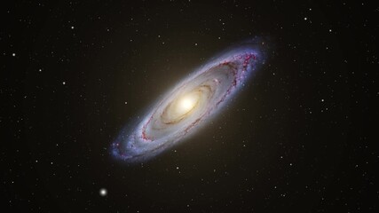 Wall Mural - Majestic Space Nebula with Glowing Cosmic Energy